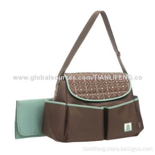 2014 Multifunction Messenger Diaper Bag, Made of 100% Polyester